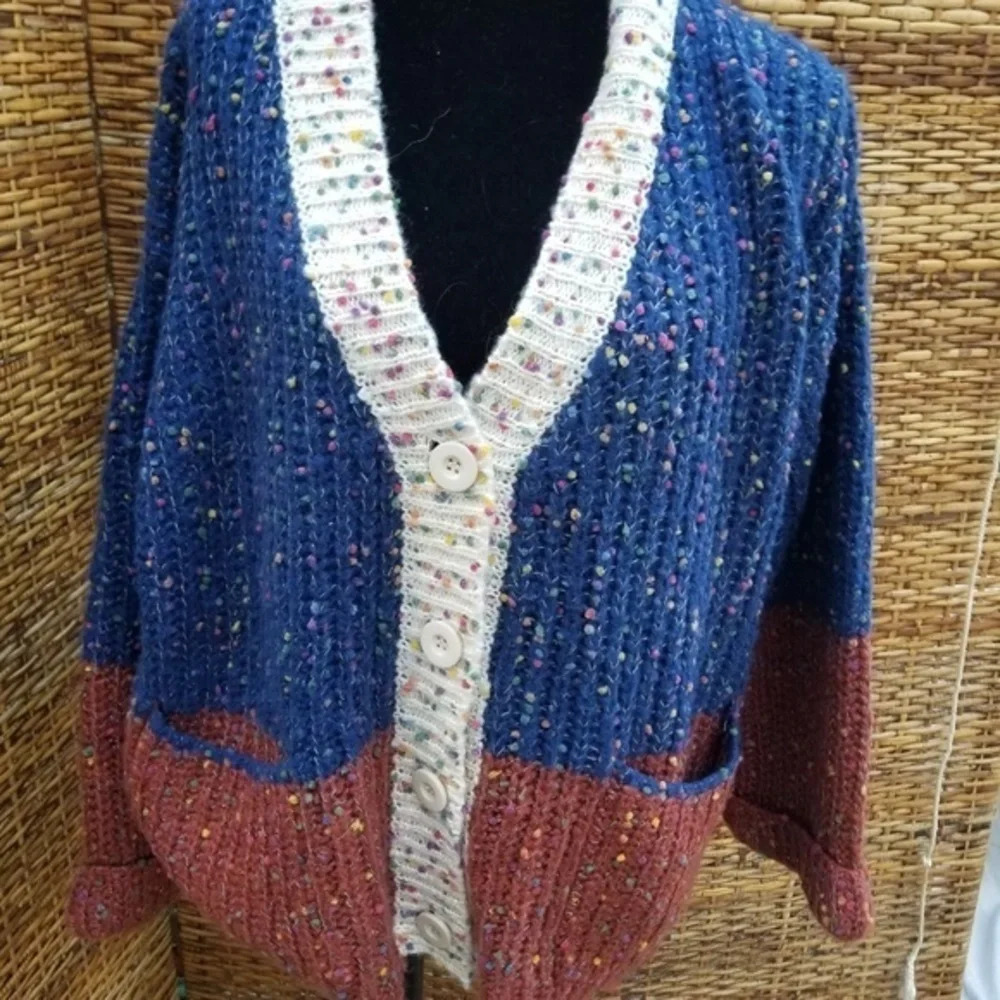 Palmer & Purchase Grandpa Oveesize pocket cardy 14 - Picture 9 of 9